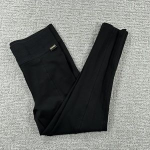 Calvin Klein Leggings Medium M Black Yoga Pants Athleisure Power Stretch thick